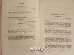 1868 antique HISTOIRE DE LA GUERRE CIVILE VUE CONSTITUTIONNELLE GUERRE ENTRE ÉTATS 2 vol compl