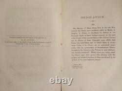1868 antique HISTOIRE DE LA GUERRE CIVILE VUE CONSTITUTIONNELLE GUERRE ENTRE ÉTATS 2 vol compl