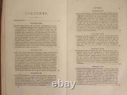 1868 antique HISTOIRE DE LA GUERRE CIVILE VUE CONSTITUTIONNELLE GUERRE ENTRE ÉTATS 2 vol compl