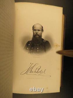 1870 1ère édition GUERRE CIVILE Gettysburg New Hampshire dans la Grande Rébellion Illustrée Waite