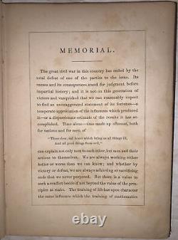 1870, Mémorial De J Johnston Pettigrew, Général Confédéré, Guerre Civil, Avec CDV