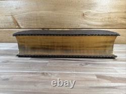 1870 SAINTE BIBLE grand RARE QUARTO belle reliure CUIR antique APRÈS LA GUERRE DE SÉCESSION