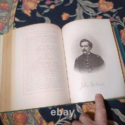 1873 HC Guerre Civile Le Mémorial de Norwich Les Annales de Norwich Connecticut M. Dana