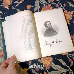1873 HC Guerre Civile Le Mémorial de Norwich Les Annales de Norwich Connecticut M. Dana