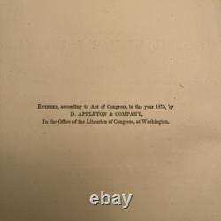 1875 1ère Édition, Mémoires du Général William T Sherman, Vol. II avec Carte Militaire