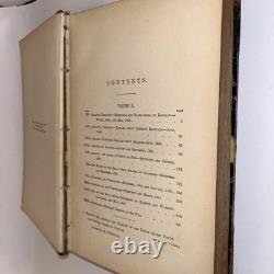 1875 1ère Édition, Mémoires du Général William T Sherman, Vol. II avec Carte Militaire