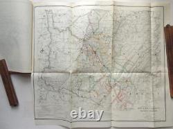 1875 Histoire Armée De La Cumberland 22 Maps American CIVIL War Atlas Book USA