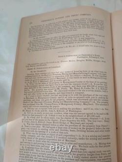 1876 Frédéric Douglas 44e Congrès Rapport de la Commission de la Banque des Libérés de 217 pages