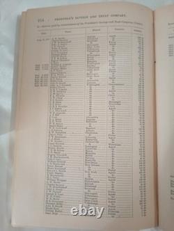 1876 Frédéric Douglas 44e Congrès Rapport de la Commission de la Banque des Libérés de 217 pages