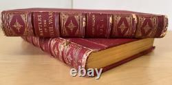 1878 Batailles de la Guerre Civile Volumes I et II John Laird Wilson Naval et Militaire