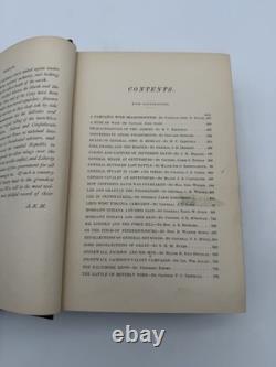1879 Annales de la guerre civile Première édition Gettysburg Longstreet illustré