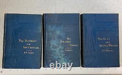 1883 LA MARINE DANS LA GUERRE CIVILE 3 Volumes Éditions Scribner Première