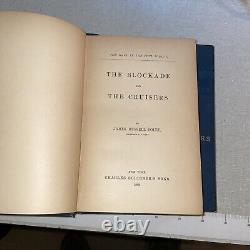 1883 LA MARINE DANS LA GUERRE CIVILE 3 Volumes Éditions Scribner Première