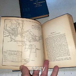 1883 LA MARINE DANS LA GUERRE CIVILE 3 Volumes Éditions Scribner Première