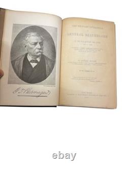 1884 Opérations militaires du général Beauregard Vol II Guerre de Sécession Harper HC Histoire