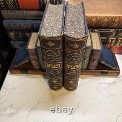 1885 1èreED Mémoires personnels de U. S. GRANT Guerre Civile Abraham Lincoln Cuir Fin