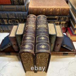 1885 1èreED Mémoires personnels de U. S. GRANT Guerre Civile Abraham Lincoln Cuir Fin
