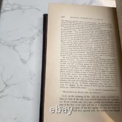 1885 1èreED Mémoires personnels de U. S. GRANT Guerre Civile Abraham Lincoln Cuir Fin