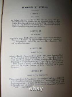 1885 Les expériences d'un médecin sur trois continents, lettres, guerre civile, Égypte, Paris