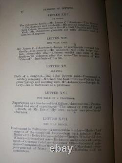 1885 Les expériences d'un médecin sur trois continents, lettres, guerre civile, Égypte, Paris