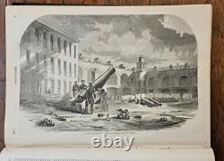 1886, 1868 Histoire Picturale de Harper de la Grande Rébellion Vol. 1 & 2, -CARTE Guerre Civile