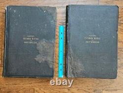 1886, 1868 Histoire Picturale de Harper de la Grande Rébellion Vol. 1 & 2, -CARTE Guerre Civile