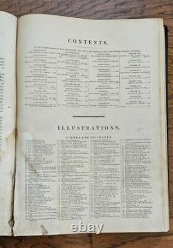 1886, 1868 Histoire Picturale de Harper de la Grande Rébellion Vol. 1 & 2, -CARTE Guerre Civile