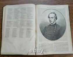 1886, 1868 Histoire Picturale de Harper de la Grande Rébellion Vol. 1 & 2, -CARTE Guerre Civile