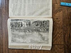 1886, 1868 Histoire Picturale de Harper de la Grande Rébellion Vol. 1 & 2, -CARTE Guerre Civile