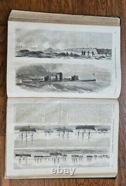 1886, 1868 Histoire Picturale de Harper de la Grande Rébellion Vol. 1 & 2, -CARTE Guerre Civile