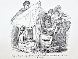 1886 hommes PETITES FEMMES édition ANTIQUE Louisa May ALCOTT Guerre Civile PREMIERS 3 LIVRES