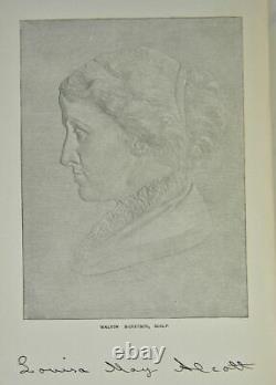 1886 hommes PETITES FEMMES édition ANTIQUE Louisa May ALCOTT Guerre Civile PREMIERS 3 LIVRES