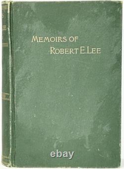 1887 Mémoires du confédéré ROBERT E LEE Général de la guerre civile C. S. A. Histoire du SUD