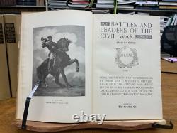 1888 Battles et chefs de la guerre de Sécession, édition Grant Lee, ensemble complet Century