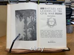 1888 Battles et chefs de la guerre de Sécession, édition Grant Lee, ensemble complet Century
