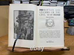 1888 Battles et chefs de la guerre de Sécession, édition Grant Lee, ensemble complet Century