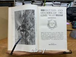 1888 Battles et chefs de la guerre de Sécession, édition Grant Lee, ensemble complet Century