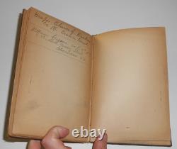 1889 À Gettysburg Tillie Pierce Alleman Première Édition Livre Histoire Guerre Civile