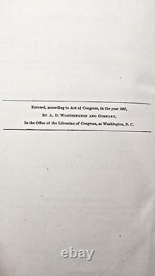 1889 Mon histoire de la guerre Mary A Livermore Une infirmière de l'armée de l'Union Guerre civile américaine