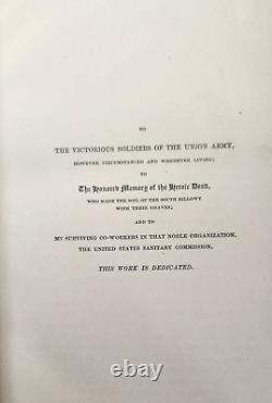 1889 Mon histoire de la guerre Mary A Livermore Une infirmière de l'armée de l'Union Guerre civile américaine