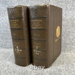 1890 Jefferson Davis Ancien Président des États confédérés d'Amérique 1ère Édition