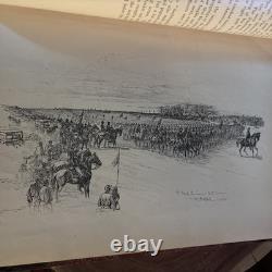 1890 L'histoire d'un artiste de la Grande Guerre par Edwin Forbes Cuir de la guerre civile