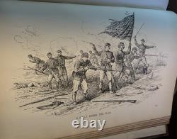 1890 L'histoire d'un artiste de la Grande Guerre par Edwin Forbes Cuir de la guerre civile