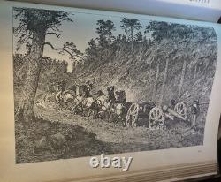 1890 L'histoire d'un artiste de la Grande Guerre par Edwin Forbes Cuir de la guerre civile