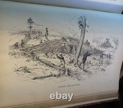 1890 L'histoire d'un artiste de la Grande Guerre par Edwin Forbes Cuir de la guerre civile