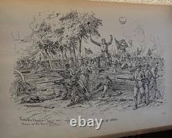 1890 L'histoire d'un artiste de la Grande Guerre par Edwin Forbes Cuir de la guerre civile