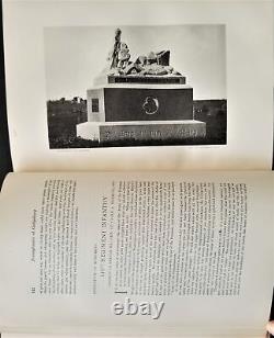 1893 Antique Gettysburg Guerre Civile Monuments Dédicace 2 Vol Set Pennsylvania Pa