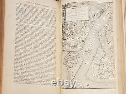 1893 Cartes Historiques Anciennes De La Guerre Civile Troisième Nouvelle Généalogie Hampshire Vol Inf