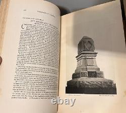 1893 Guerre Civile Pennsylvanie Gettysburg Cérémonies Dédicace Des Monuments 2 Vols