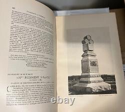 1893 Guerre Civile Pennsylvanie Gettysburg Cérémonies Dédicace Des Monuments 2 Vols